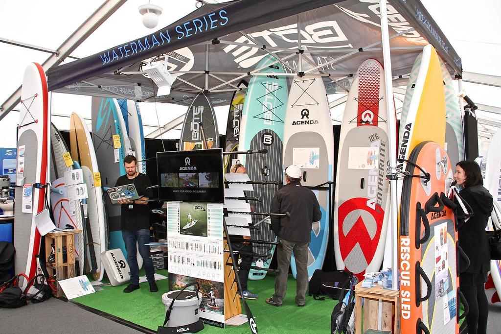 Auckland On The Water Boat Show - Day 2 - September 30, 2016 - Viaduct Events Centre - SUPs © Richard Gladwell www.photosport.co.nz